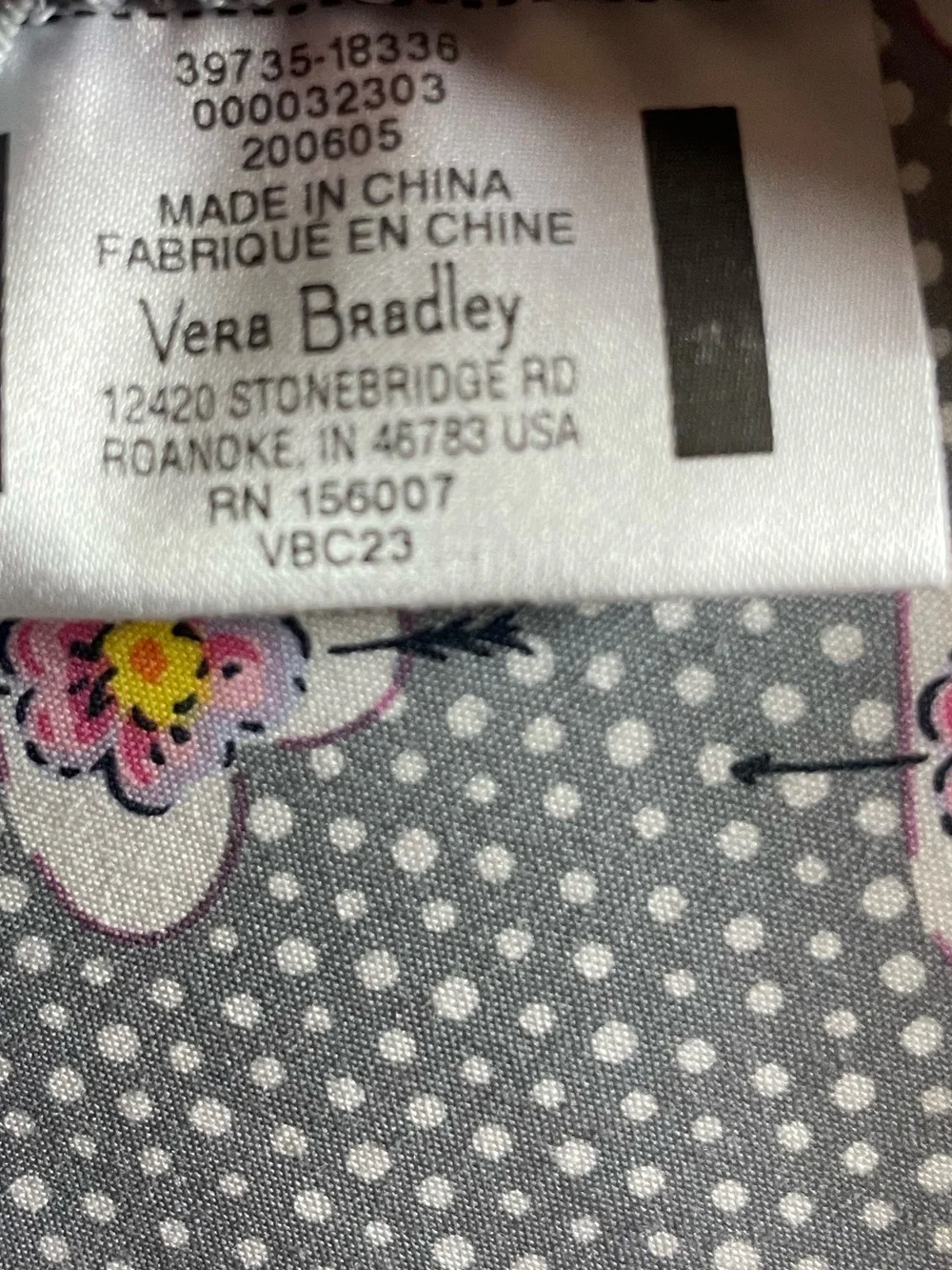 Vera Bradley Pink Heart-Shaped Floral Cosmetic Case